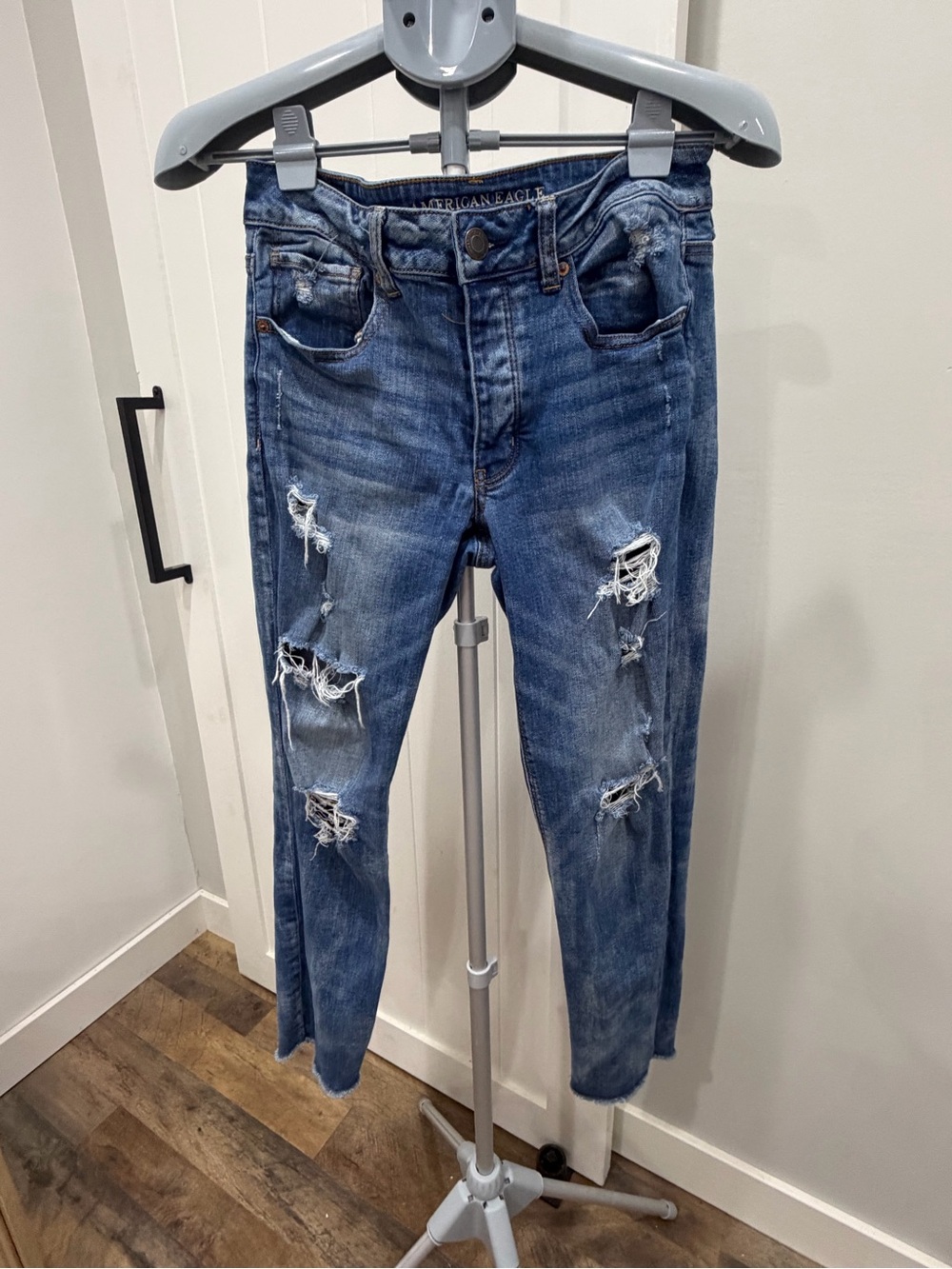 American Eagle Outfitters Blue Denim Stretch Jeans Size 6